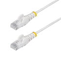 StarTech U/UTP Cat.6 Καλώδιο Δικτύου Ethernet 0.5m Λευκό 1τμχ N6PAT50CMWHS