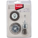 Makita D-66070 Σετ συρματόβουρτσες 3 τεμαχίων ατσάλινο σύρμα