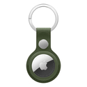 Apple FineWoven Key Ring Θήκη Μπρελόκ Δερμάτινη για AirTag Moss