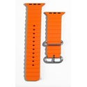 XO Λουράκι Ρολογιού Σιλικόνης Universal Πορτοκαλί 38 40 41mm BT02A
