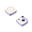 XO Power Bank PR223 mini camera ψηφιακή οθόνη γρήγορης φόρτισης 10000mAh Purple White