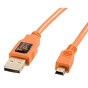 Tether Tools TetherPro USB 2.0 A/MiniB 5 Pin 4,6m orange