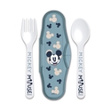 Stor Disney Mickey Mouse Full Of Smiles Toddler 2 Pcs PP Traveling Spoons
