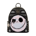 Loungefly Disney Τσάντα Πλάτης Mini Jack Skellington Reversible Sequins