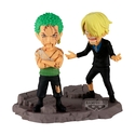 Banpresto World Collectable Figure Log Stories One Piece Roronoa Zoro και Sanji Φιγούρες