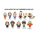 Monogram International Avatar The Last Airbender Φιγούρες Μπρελόκ 3D Foam Bag Clips Blind Bag Series 1