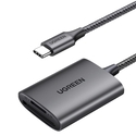 Card Reader Ugreen SD/TF Card Reader Ugreen CM401 USB C 5Gb/s - Grey