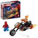 Lego Marvel 76335 Spider-Man vs. Ghost Rider Motorcycle