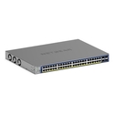 Network Switch Netgear 52-Port PoE Gigabit/10G Stackable Smart Switch (GS752TXP)
