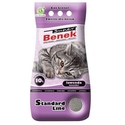 Άμμος Γάτας Super Benek Standard Lavender 10L Active