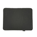 Αξεσουάρ Τουαλέτας Γάτας Diamentiq Black rectangle box mat - cat litter tray mat - 45 x 60 cm