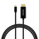 Καλώδιο Savio CL-191 USB-C to HDMI, 30Hz, 2m, plastic