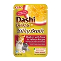 Λιχουδιές/Σνακ Γάτας Inaba CAT Dashi Delights Silky Broth Chicken with Tuna & Salmon - cat treat - 40g