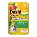 Λιχουδιές/Σνακ Γάτας Inaba CAT Dashi Delights Silky Broth Chicken with Tuna & Scallop - cat treat - 40g