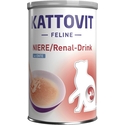 Λιχουδιές/Σνακ Γάτας Kattovit Feline Niere Renal drink Duck 135ml