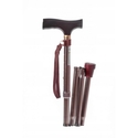 Μπαστούνι Περιπάτου Telescopic height-adjustable folding cane RF-520 - Brown