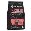 Ξηρά Τροφή Σκύλων Paka Zwierzaka Rabbit with forest fruits S 3kg