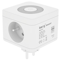 Πολύπριζο Kerg SMART – 2-SOCKET + USB-A+USB-C CHARGER + LED LIGHT 16A/250V~ M02730
