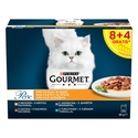 Υγρή Τροφή Γάτας Purina Gourmet Perle Duck, turkey, lamb, tuna 12x85 g