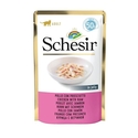 Υγρή Τροφή Γάτας Schesir in jelly Chicken with ham 50 g