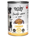 Υγρή Τροφή Σκύλων Tuf Tuf Meaty chunks with poultry 1250g