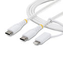 USB C Cable with Lightning StarTech 2m
