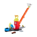 Mattel Hot Wheels Speed Snap City Super Fire Station Rescue Παιχνίδι Σετ Πίστας
