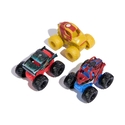 Spin Master Marvel Monster Jam Mini Jams Iron Man Venom The Amazing Spider-Man 3 Pack Bundle