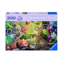 Ravensburger Παζλ Cheeky Cats 200 τεμαχίων