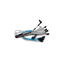 Καλώδιο Broadcom - Internes SAS-Kabel - 1x8 Slim SAS (SFF-8654) (M) to 2x (SFF-8639) - 1 m