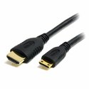 StarTech HDMI 1.4 Cable HDMI male - mini HDMI male 2m Μαύρο HDACMM2M