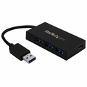 StarTech USB 3.0 Hub 4 Θυρών με σύνδεση USB-A & Θύρα Φόρτισης και Εξωτερική Παροχή Ρεύματος (HB30A3A1CSFS)