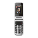 Kινητό Τηλέφωνο Bea-Fon SL645 - 2G, Silver Line, Large flip phone, Black-Silver