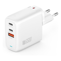 Φορτιστής Πρίζας 4Smarts charger GaN Flex 65W 2 USB-C+1 USB-A. wei