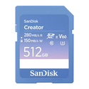 Κάρτα Μνήμης SD 512GB SanDisk Creator UHS-II