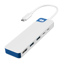 USB Hub Targus HyperDrive Flex 5 Port USB-C Hub Blue