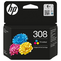 Γνήσιο Μελάνι HP 308 Tri-color Original Ink Cartridge