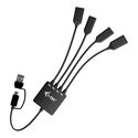 USB Hub i-tec USB-C/USB-A Cable HUB 4 port 2x USB-C 3.2 Gen 1 2x USB-A 3.2 Gen 1