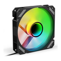 Case Fan 120mmSharkoon SHARK Mirror RGB PWM REVERSE Black