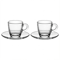 Φλιτζάνια Bialetti Moka Cup Set, Glass, Instituted, 2 Cups