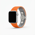 Λουράκι Premium Plus for Apple Watch, Orange/Gray, 40mm, 41mm, 38mm, 42mm (Series 10), GA-MAG-BNDA-PP-OGS