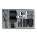 Σετ Μαχαιροπίρουνα V-6.78 33.24 Swiss Classic 24-piece Cutlery Set, Black