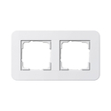 Πλαίσιο Διακόπτη GIRA 0212410 2f E3 ReinWhite/ReinWhite