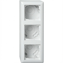 Πλαίσιο Διακόπτη GIRA 106303 AP-Housing 3f + frame Standard 55 ReinWhite
