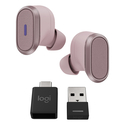 Bluetooth Handsfree Logitech Zone True Headset Rosa
