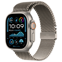 Smartwatch Apple Watch Ultra 2 GPS + Cellular 49mm Natural Titanium with Natural Titanium Milanese Loop - S