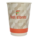 FAST STORES Paper Coffee Cups 16oz Without Lid 20pcs
