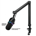 Μικρόφωνο Logitech Yeticaster GX Dynamic RGB Gaming with Lightsync and Boom Arm - Black