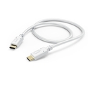 HAMA USB 2.0 Cable USB-C male - USB-C Λευκό 1.5m 2015920000