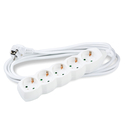 Technik Professional Power Strip 5 Sockets 1.5m White
